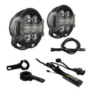 Denali D7 Pro Lighting Bundle with Mounts - BMW R1200 GS / GSA / RT / RS