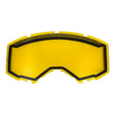 FLY '19- DUAL LENS W/VENTS AND POST YELLOW