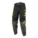 Fly Racing F-16 Youth Pant - Grey / Black / Hivis