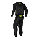 FLY Racing Youth F-16 Pants - Black / Neon Green / Light Grey