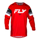 FLY Racing Kinetic Prix Jersey - Red/ Grey / White