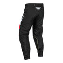 FLY Racing Youth Kinetic Prix Pants - Red / White / Grey