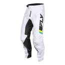 FLY Racing Kinetic Prix Pants - White / Black / Hi-Vis