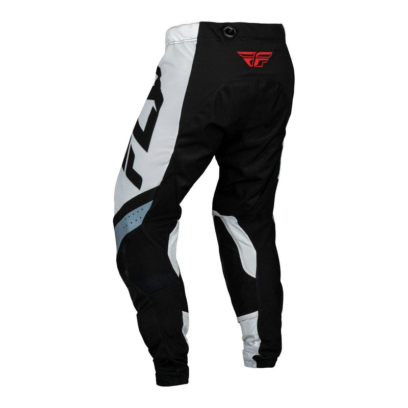 FLY Racing Lite Pants - Black / White / Denim Grey