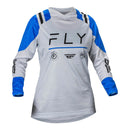 FLY Racing - Womens F-16 Jersey - Arctic Grey / Blue