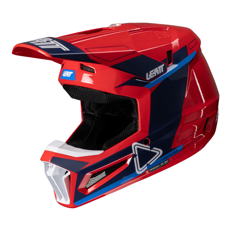 Leatt 2025 3.5 Junior Helmet Kit - Royal