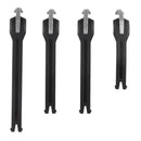 LEATT BOOT STRAP KIT GPX 4.5 / 5.5 FLEXLOCK 4-pcs BLK