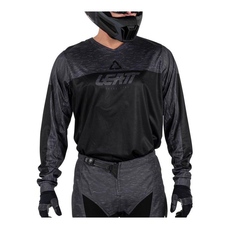 Leatt 2026 3.5 Jersey - Stealth Black / Grey