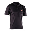 Leatt Team Polo Shirt (Short) - Black