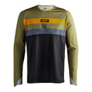 Leatt 4.5 Enduro Jersey - Striped Khaki Brown