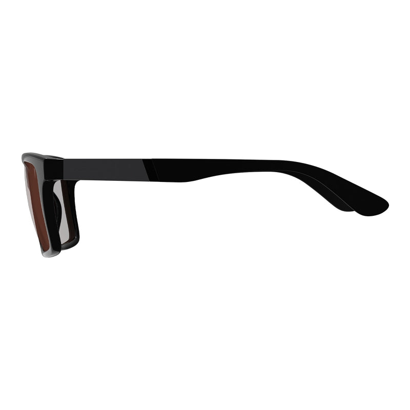 Leatt TheViz Sunglasses Sierra - Black/Silver Polarized Brown / Silver 20 VLT