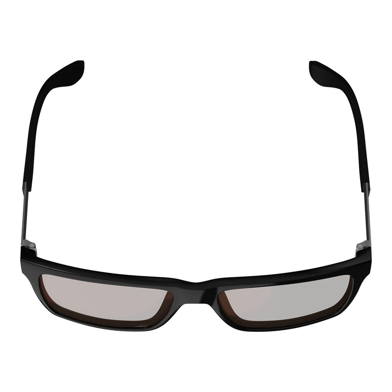 Leatt TheViz Sunglasses Sierra - Black/Silver Polarized Brown / Silver 20 VLT