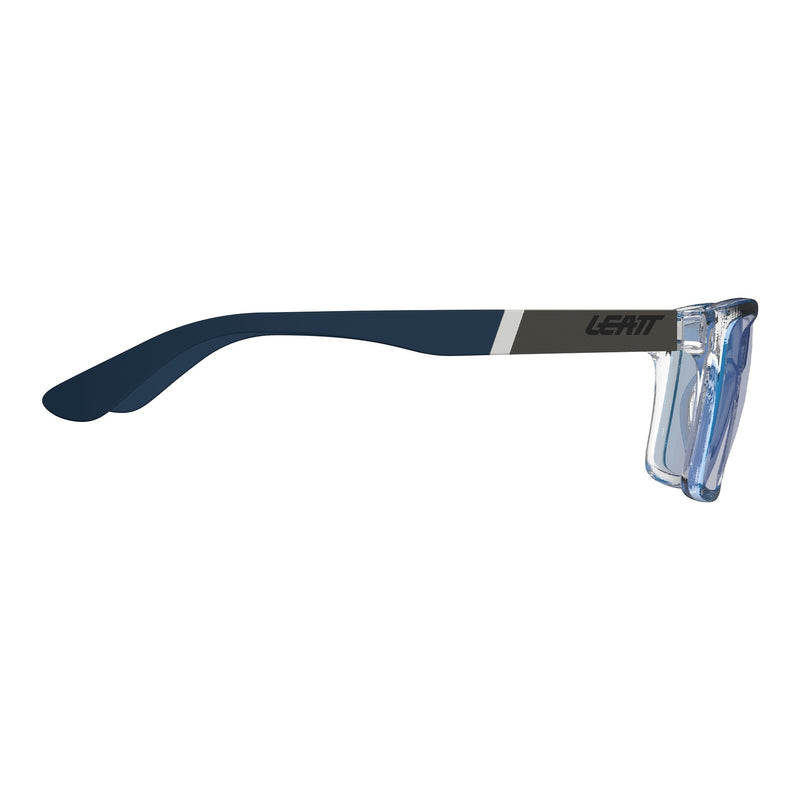 Leatt TheViz Sierra Sunglasses - Silver / Blue Polarized Blue 14 VLT