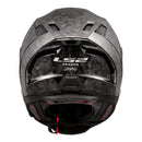 LS2 FF807 Dragon Forged Helmet - Gloss Carbon 06