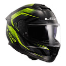 LS2 FF808 Stream II Fury - Black / Hi-Vis Yellow 06