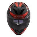 LS2 FF818 Storm III Komai Helmet - Black / Red