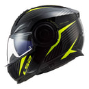 LS2 FF902 Scope Skid Helmet - Black / Hi-Vis Yellow