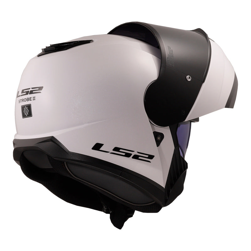 LS2 FF908 Strobe II Helmets - White 06