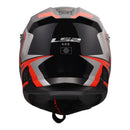 LS2 MX706 COZ Frontier II Helmet - Red / Black / Titanium 06