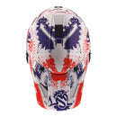 LS2 MX706J COZ Junior Helmet - Matte White / Red / Blue