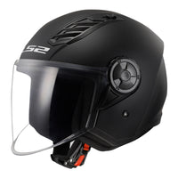 LS2 OF616 Airflow II Helmets - Matte Black 06
