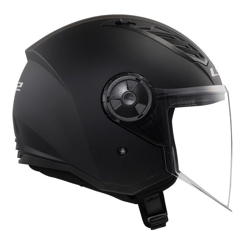 LS2 OF616 Airflow II Helmets - Matte Black 06
