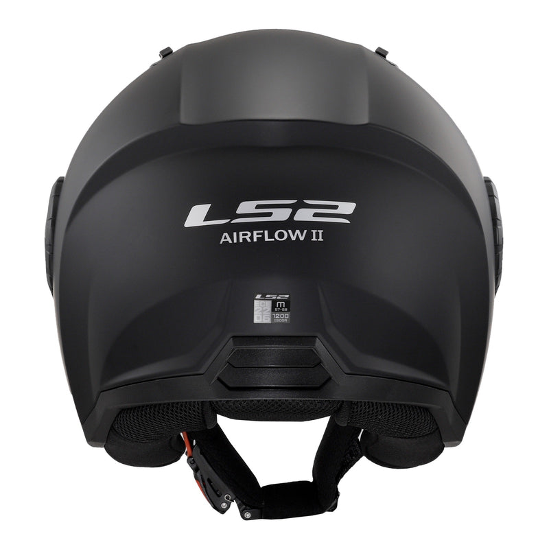 LS2 OF616 Airflow II Helmets - Matte Black 06