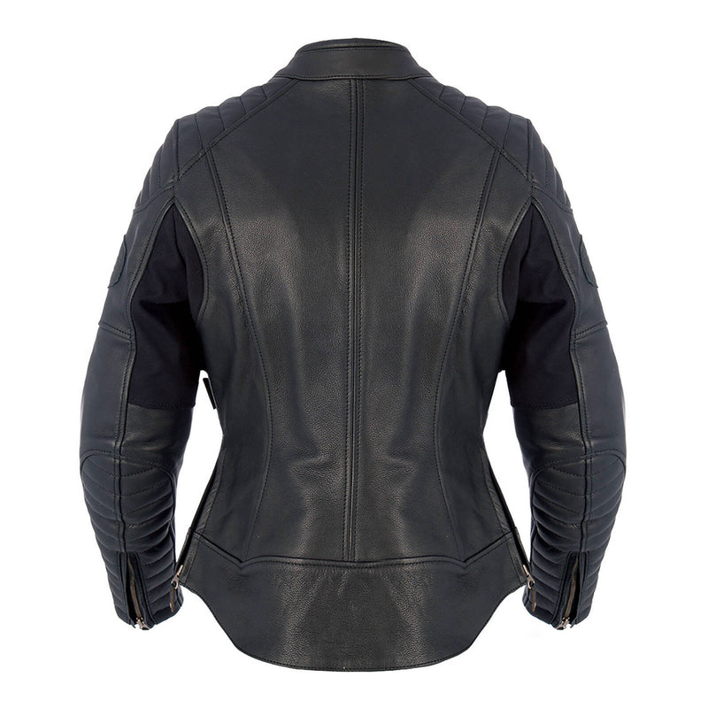Oxford Ladies Beckley Leather Jacket - Black