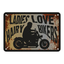 Oxford Garage Metal Sign: Ladies Love Hairy Bikers