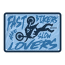 Oxford Garage Metal Sign: Fast Bikers Make Slow Lovers