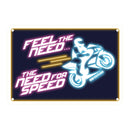 Oxford Garage Metal Sign: Feel The Need … The Need For Speed