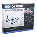 Oxford Black Bike Rear Paddock Stand V Bracket Only