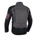 Oxford Rockland Men's Jacket - Charcoal Black / Red