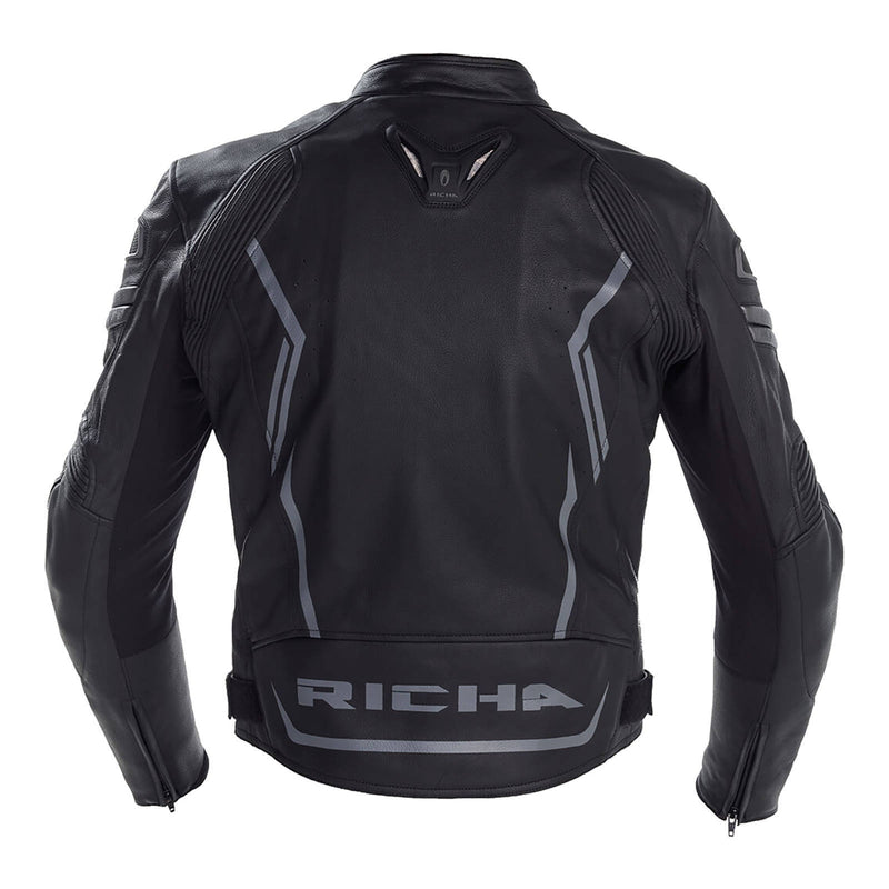 Richa Assen Leather Jacket - Black