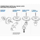 Quad Lock - Waterproof Wireless Charging Head 12V-24V (V2)