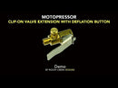 Rocky Creek Motopressor Clip-on Valve Extension with Deflation Button