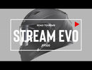LS2 FF320 Stream Evo Axis Helmet - White / Blue