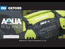Oxford Roll Bag Aqua T70 - Black / Grey