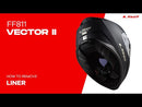LS2 FF811 Vector II Carbon - Gloss 06